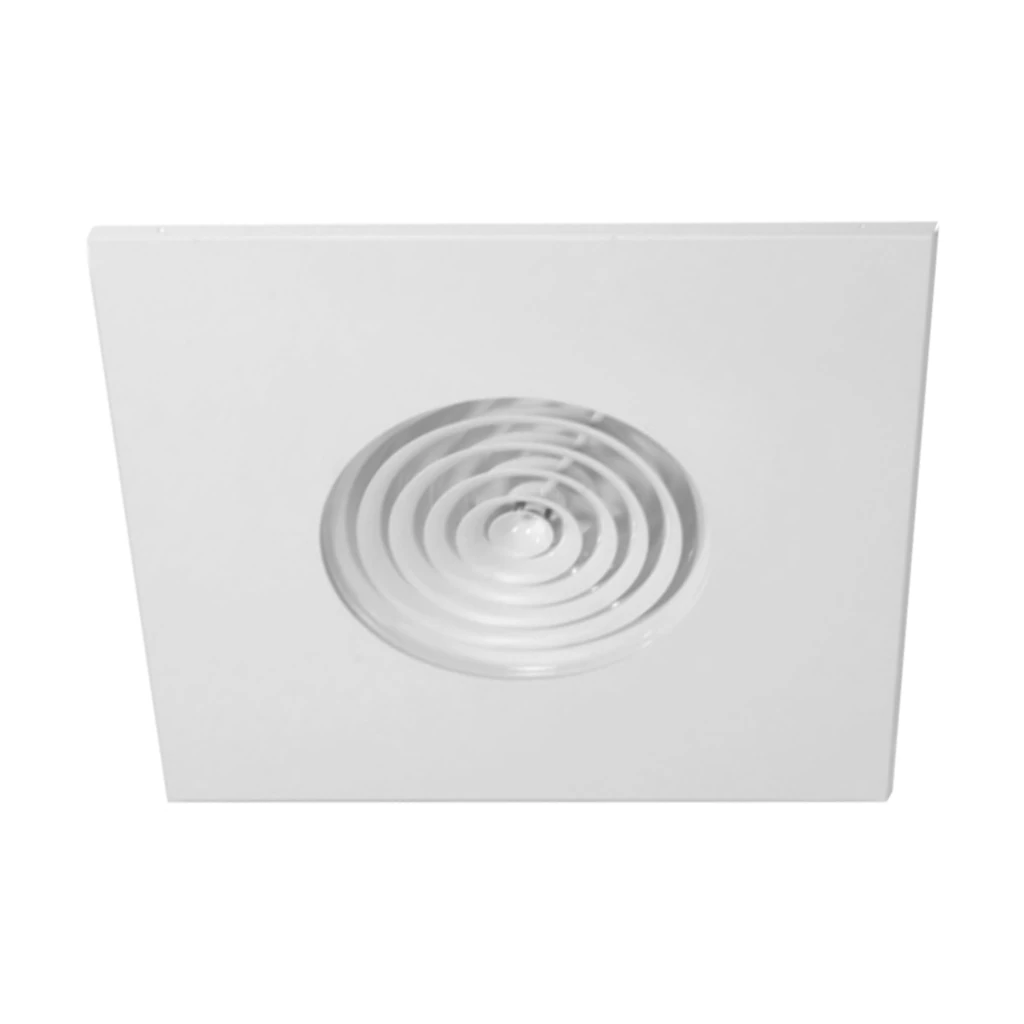 Anemostat circular cu inele fixe, casetat