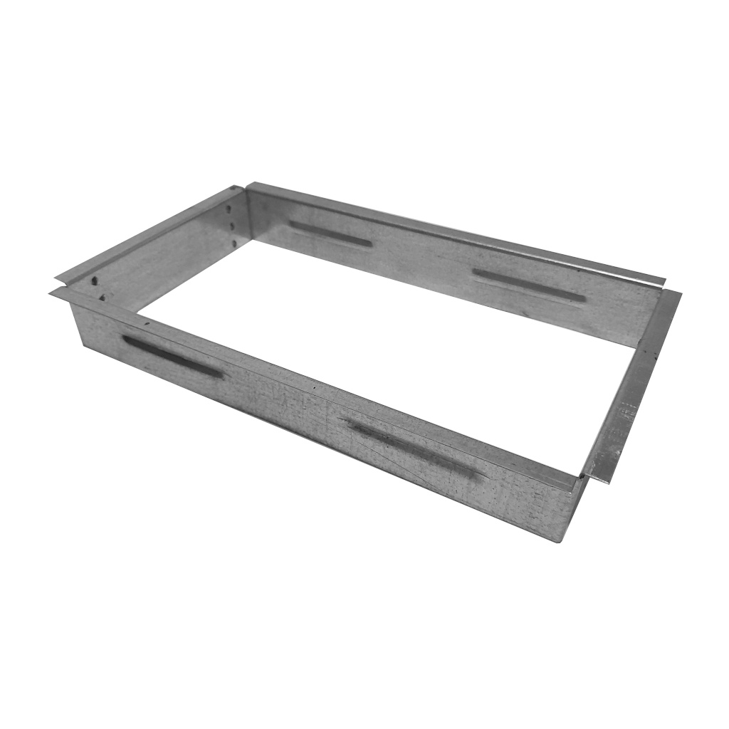 Contracadru 800x200 mm, pentru montaj grilă în perete